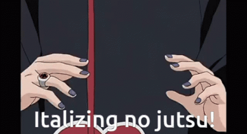 Italizing Italo GIF