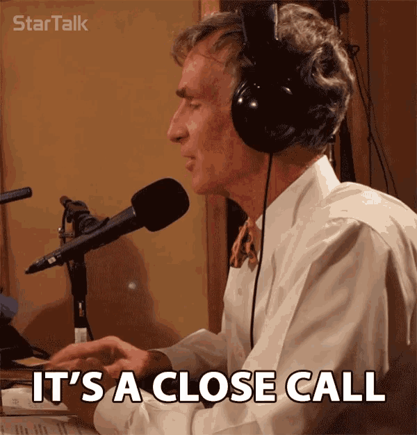 Its A Close Call Its Close GIF