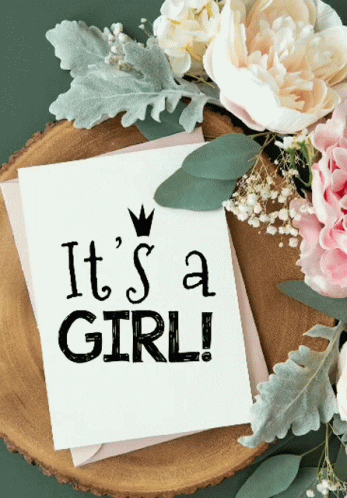 Its A Girl Baby GIF