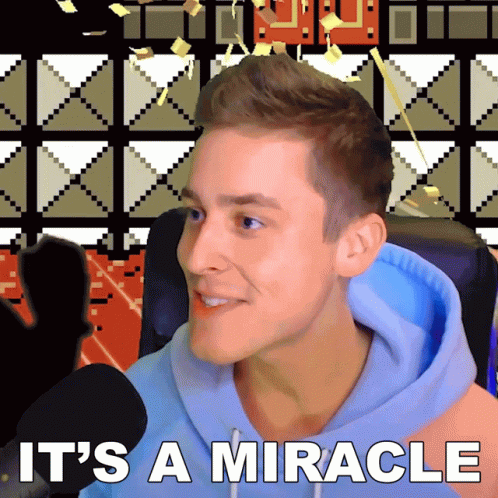 Its A Miracle Anthony Mackie GIF