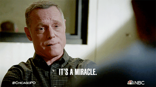 Its A Miracle Hank Voight GIF