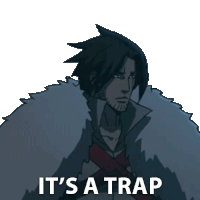 Its A Trap Trevor Belmont Sticker