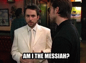 It'S Always Sunny GIF. This 300 x 220 animated GIF is part of our i am a golden god collection. View the original animation, share it, or browse related GIFs.