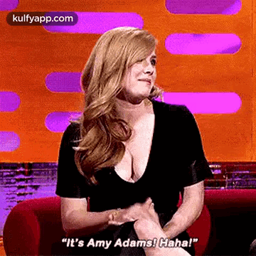 "It'S Amy Adams! Haha!".Gif GIF