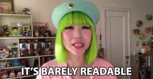 Its Barely Readable Goldie Chan GIF. This 498 x 258 animated GIF is part of our its bad writing collection. Created by goldiechan. View the original…