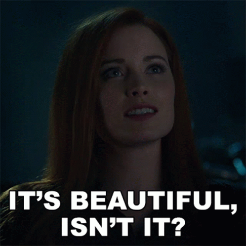Its Beautiful Isnt It Eleanor Bonneville GIF