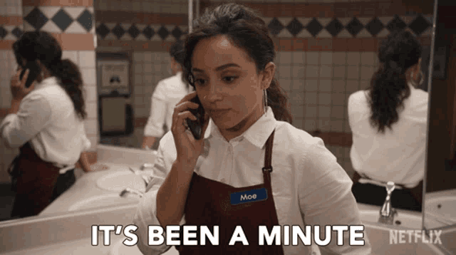 Its Been A Minute Kiana Madeira GIF