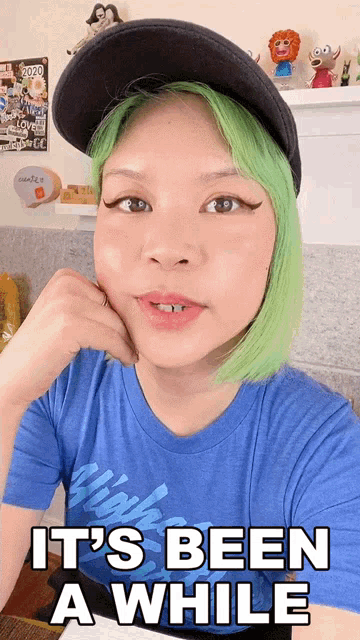 Its Been A While Goldie Chan GIF