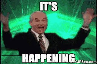 It'S Finally Happening! GIF