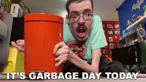 Its Garbage Day Today Ricky Berwick GIF. This 498 x 280 animated GIF is part of our taking out the trash collection. Created by RickyBerwick. View the…