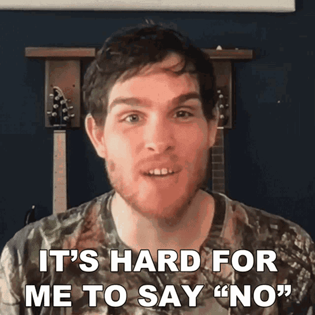 Its Hard For Me To Say No Sam Johnson GIF