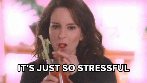 Its Just So Stressful Liz Lemon GIF. This 498 x 280 animated GIF is part of our just bleed collection. Related themes include busy, liz lemon, stressed…