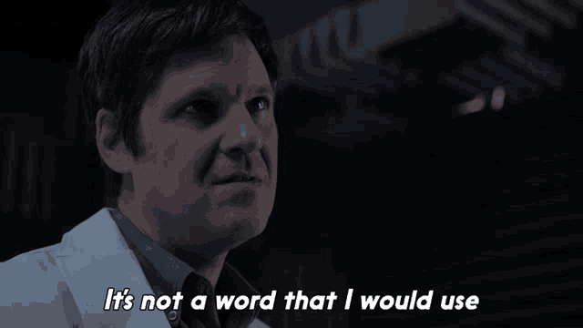 Its Not A Word That I Would Use Evil GIF