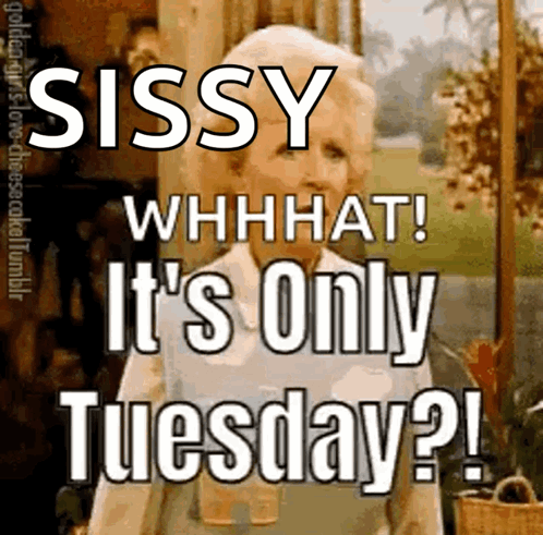 Its Only Tuesday Betty White GIF