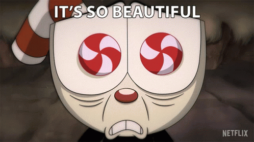 Its So Beautiful Cuphead GIF