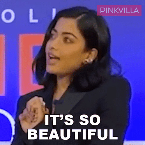 It'S So Beautiful Rashmika Mandanna GIF
