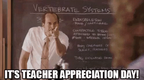 It'S Teacher Appreciation Day! GIF. This 498 x 278 animated GIF is part of our multitasking teacher collection. Related themes include key and peele. View…
