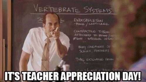 Its Teacher Appreciation Day GIF. This 498 x 279 animated GIF is part of our multitasking teacher collection. Related themes include angry, furious, key and…