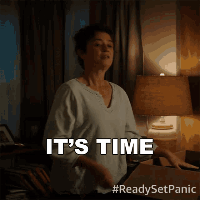 Its Time Dont You Think Panic GIF