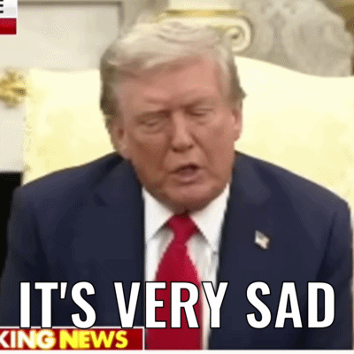 It'S Very Sad Donald Trump GIF