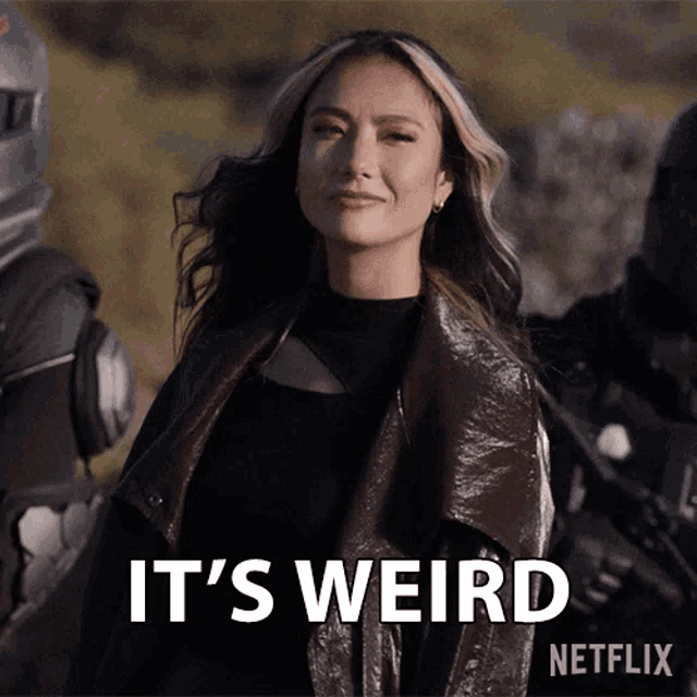 Its Weird Billie Wesker GIF
