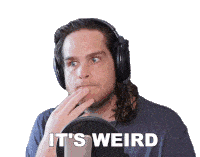 Its Weird Its Really Weird Sticker