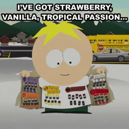 Ive Got Strawberry Vanilla Tropical Passion Butters Stotch GIF