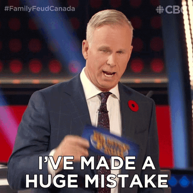 Ive Made A Huge Mistake Gerry Dee GIF