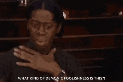 J Alexander Clutching My Pearls GIF