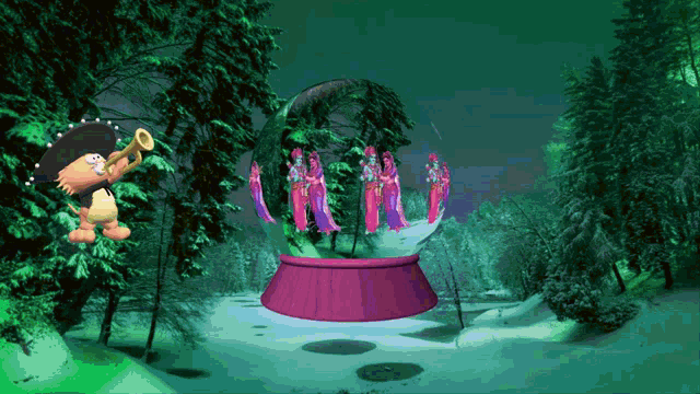 Ja Ish Ram Snow GIF