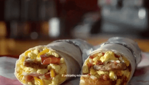 Jack In The Box Breakfast Burrito GIF