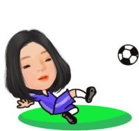 Jagyasini Singh Football Kick Sticker