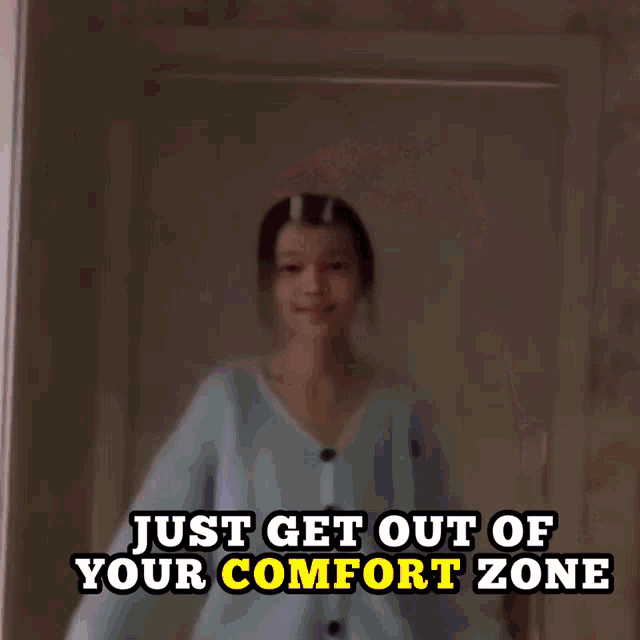 Jagyasini Singh Just Gt Out Of Your Comfort Zone GIF
