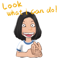 Jagyasini Singh Look What I Can Do Sticker