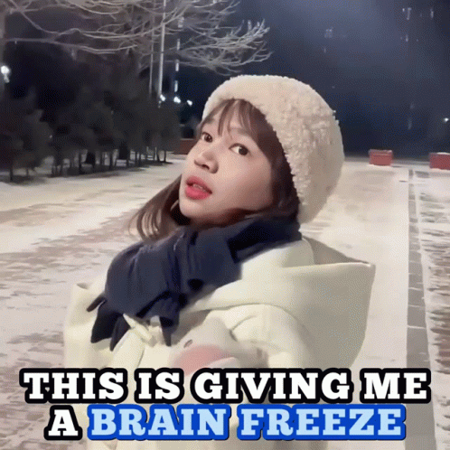 Jagyasini Singh This Is Giving Me A Brain Freeze GIF