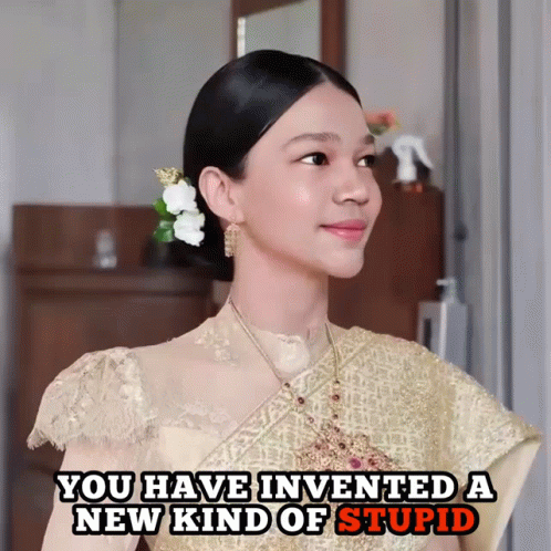 Jagyasini Singh You Have Invented A New Kind Of Stupid GIF. This 498 x 498 animated GIF is part of our stupid is as stupid does collection. Related themes…