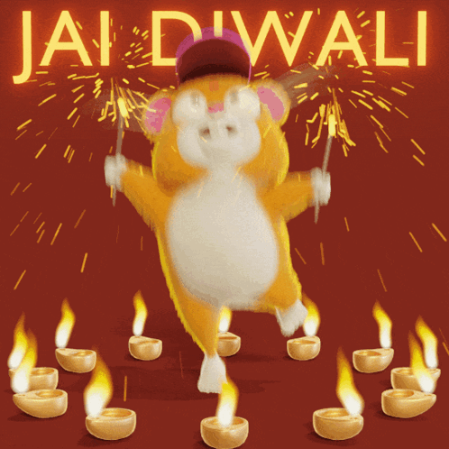 Jai Diwali Happy Diwali GIF. This 498 x 498 animated GIF is part of our funny diwali collection. Related themes include happy diwali. Created by…