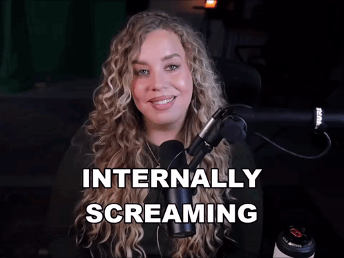 Jaime French Internally Screaming GIF