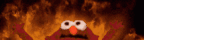 Jakes Fire Elmo Sticker