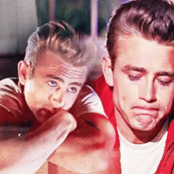 James Dean GIF. This 244 x 244 animated GIF is part of our james deen collection. Related themes include sad. Created by Liaan. View the original animation…