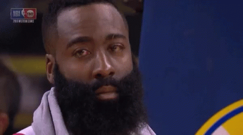 James Harden Red Eyes GIF