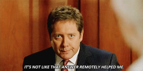 James Spader No Help GIF