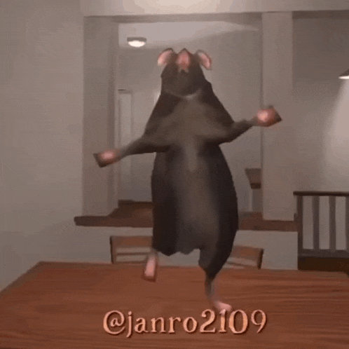 Janro Dancing Rat GIF