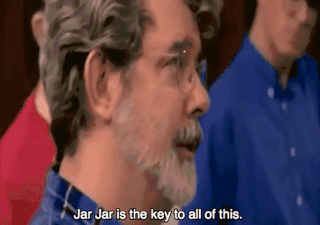 Jar Jar Binks GIF