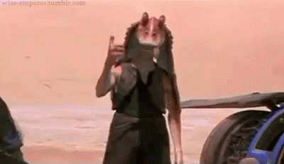 Jar Jar Binks GIF