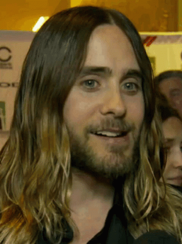 Jared Leto Hehe GIF