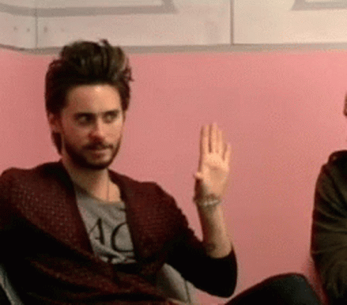 Jared Leto Stop GIF