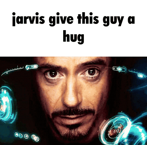 Jarvis Jarvis Meme GIF. This 498 x 491 animated GIF is part of our hug meme collection. Created by martincitopants1. View the original animation, share it…