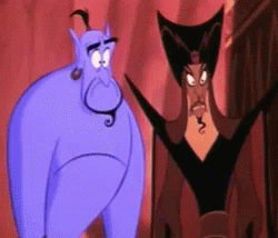 Jaw Drop Genie GIF