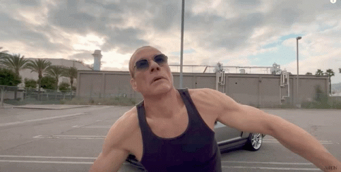 Jcvd Jean Claude Van Damme GIF. This 498 x 252 animated GIF is part of our jean claude van damme bailando collection. Related themes include dance. Created…